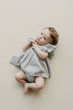 Load image into Gallery viewer, Organic Cotton Gingham Bloomer - Sky