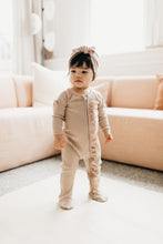 Load image into Gallery viewer, Organic Cotton Modal Melanie Zip Onepiece - Bunny Marle  **Preorder**