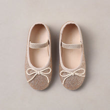 將圖片載入圖庫檢視器 Ballet Flats Rose Gold Shimmer