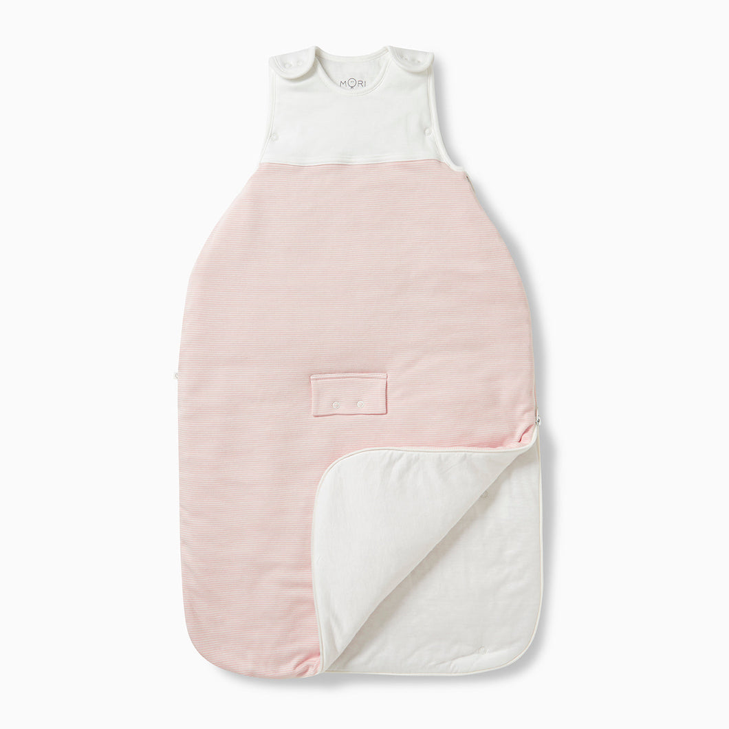 Clever Sleeping Bag 2.5 TOG - Blush Stripe