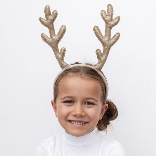 Glitter antlers