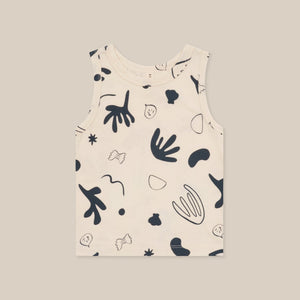 Capri Undyed Cotton Vest