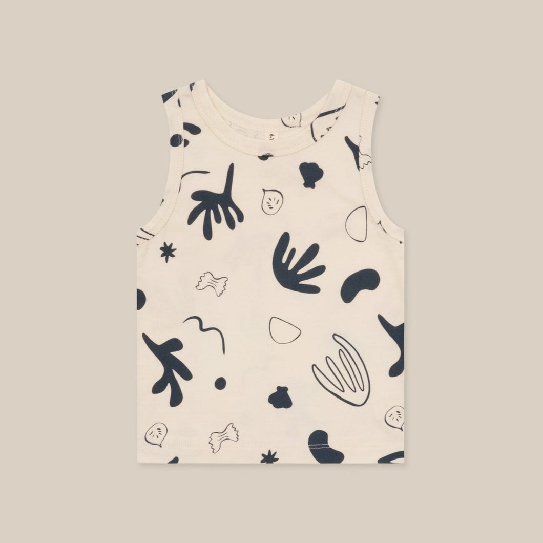 Capri Undyed Cotton Vest