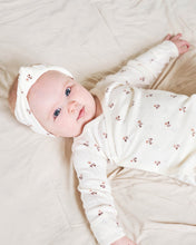 Load image into Gallery viewer, Wrap Top + Footed Pant Set || Rose Fleur