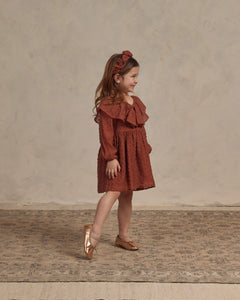 CLAUDETTE DRESS || BERRY