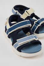 Load image into Gallery viewer, Twins - Multicolor Textile and Leather Sandals