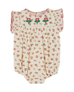 Floresco embroidered romper