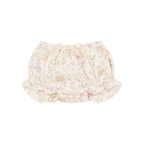Organic Cotton Frill Bloomer - Moons Garden