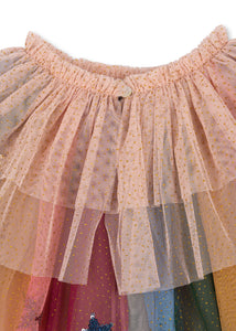 glitter rainbow costume - evening sand