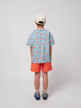 Load image into Gallery viewer, Morning Egg all over light denim shirt