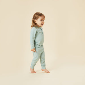 Ribbed Pyjamas - Mint