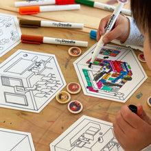 Load image into Gallery viewer, Fire Station Storytelling Colouring &amp; Doodle Set