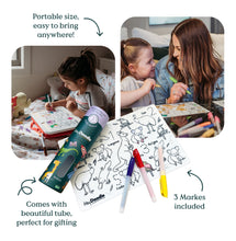 Load image into Gallery viewer, ShapeShifters Mini Colouring &amp; Doodle Mat