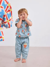 將圖片載入圖庫檢視器 Morning Egg all over denim shirt