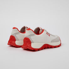 Load image into Gallery viewer, Drift Trail - White Recycled PET and Leather Sneakers for Kids