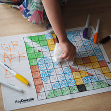 Load image into Gallery viewer, 100 Squares Classic Colouring &amp; Doodle Mat