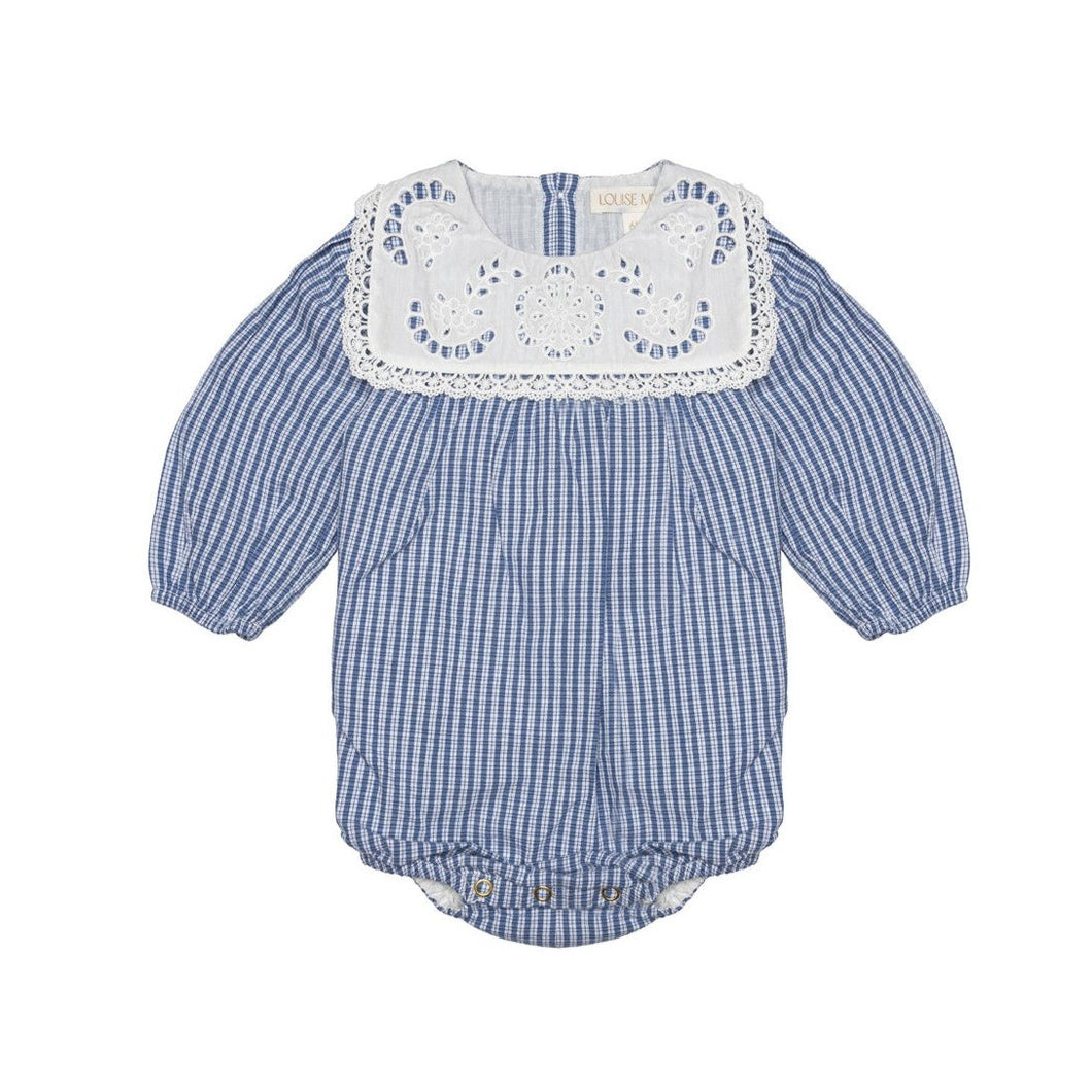 Ilaria Rompers - Blue Sonnet Vichy