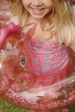 將圖片載入圖庫檢視器 swim ring horn stars - pink