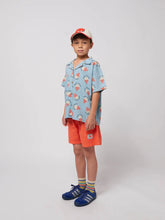 Load image into Gallery viewer, Morning Egg all over light denim shirt
