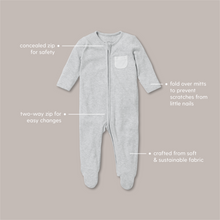 將圖片載入圖庫檢視器 Safari Clever Zip Sleepsuit