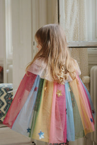 glitter rainbow costume - evening sand