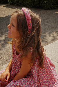 beaded hairbrace - bubblegum