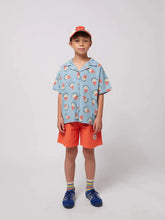 Load image into Gallery viewer, Morning Egg all over light denim shirt