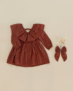 CLAUDETTE DRESS || BERRY