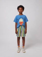 Load image into Gallery viewer, Multicolor Stripes terry cloth bermuda shorts