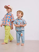 將圖片載入圖庫檢視器 Morning Egg all over denim shirt