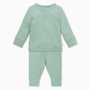 Ribbed Pyjamas - Mint