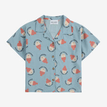 Load image into Gallery viewer, Morning Egg all over light denim shirt