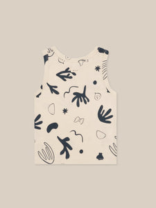 Capri Undyed Cotton Vest
