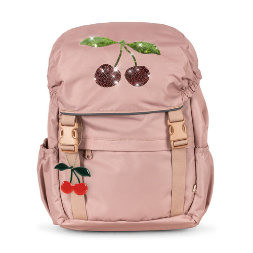 clover schoolbag - mahogany rose