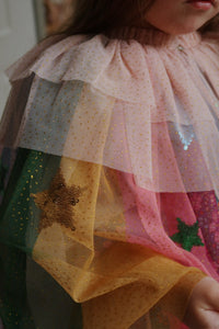 glitter rainbow costume - evening sand