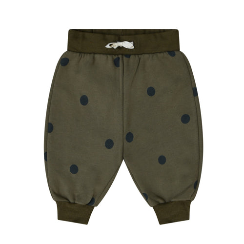 Olive Dots Sweatpants