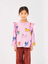 將圖片載入圖庫檢視器 Wonder Horse all over ruffle sweatshirt