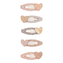Load image into Gallery viewer, Teeny heart mini clic clacs - LittleBae.