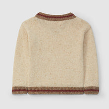 將圖片載入圖庫檢視器 V-neck knitted jumper striped detail