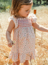 將圖片載入圖庫檢視器 Floral print dress with smocking