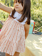 Load image into Gallery viewer, Dress micro-vichy and flowers
