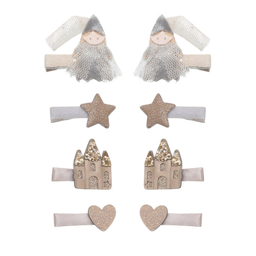 Princess & castle mini clips