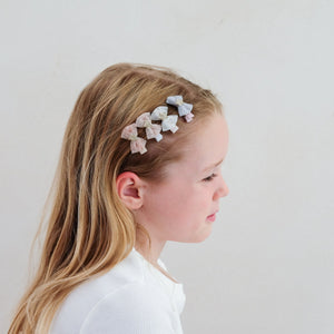 Tutu bow mini clips