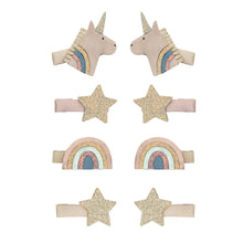 Load image into Gallery viewer, Celeste unicorn mini clips