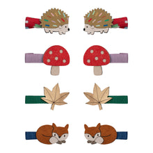Load image into Gallery viewer, Autumn woodland mini clips