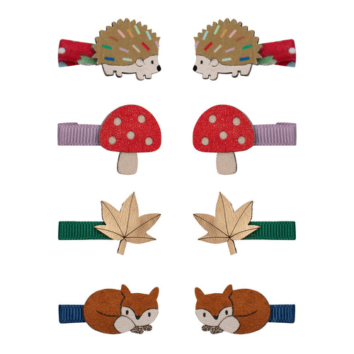 Autumn woodland mini clips