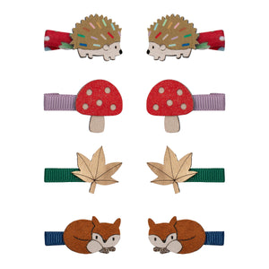 Autumn woodland mini clips