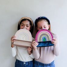Load image into Gallery viewer, Pink rainbow jewellery box