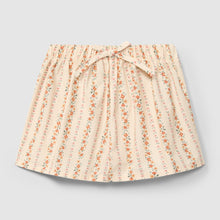 Load image into Gallery viewer, Pull-up shorts micro-vichy and flowers