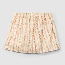 Load image into Gallery viewer, Pull-up shorts micro-vichy and flowers